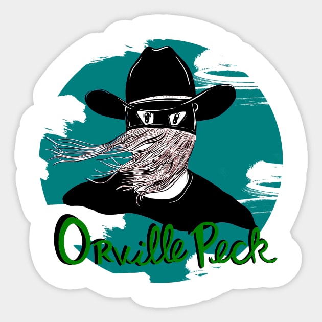 Orville Peck Sticker by Mono oh Mono